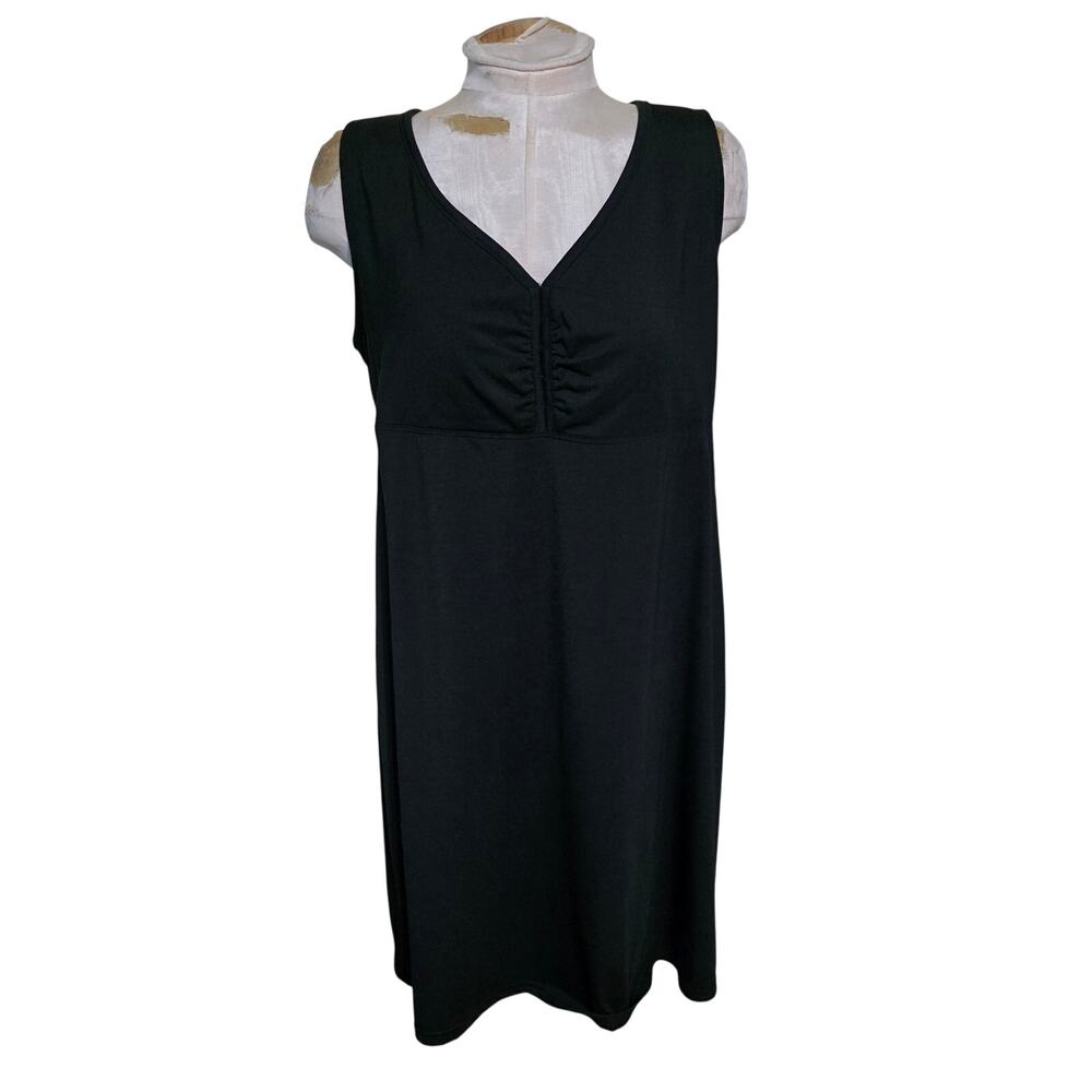 Gerry Active Day Dress, Built-in Bra, Pockets, Black NWT‎ Sz XXL plus size